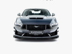 Maxton Design - Street PRO Front Splitter + Flaps Ford Mustang Dark Horse Mk7