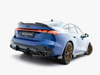 Maxton Design - Street PRO Rear Side Splitters + Flaps Audi S5 Sedan / Avant B10