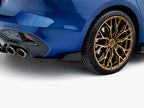 Maxton Design - Street PRO Rear Side Splitters + Flaps Audi S5 Sedan / Avant B10