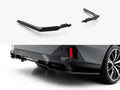 Maxton Design - Rear Splitter (Vertical Bars) V.2 BMW 5 / i5 M-Pack Sedan / Touring G60 / G61