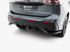 Maxton Design - Rear Splitter (Vertical Bars) Volkswagen Tiguan R-Line Mk3
