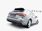 Maxton Design - Rear Side Splitters Audi A4 / A4 S-Line / S4 Sedan / Avant B9