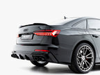 Maxton Design -  Rear Valance + Exhaust Ends Imitation Audi A6 S-Line / S6 C8 / C8 Facelift