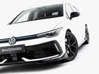 Maxton Design - Front Splitter V.1 Volkswagen Golf R Variant Mk8 Facelift