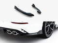 Maxton Design - Rear Side Splitters V.2 Volkswagen Golf R Variant Mk8 Facelift