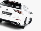 Maxton Design - Rear Side Splitters V.2 Volkswagen Golf R Variant Mk8 Facelift