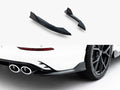 Maxton Design - Rear Side Splitters V.1 Volkswagen Golf R Variant Mk8 Facelift