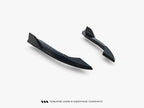 Maxton Design - Rear Side Splitters V.1 Volkswagen Golf R Variant Mk8 Facelift