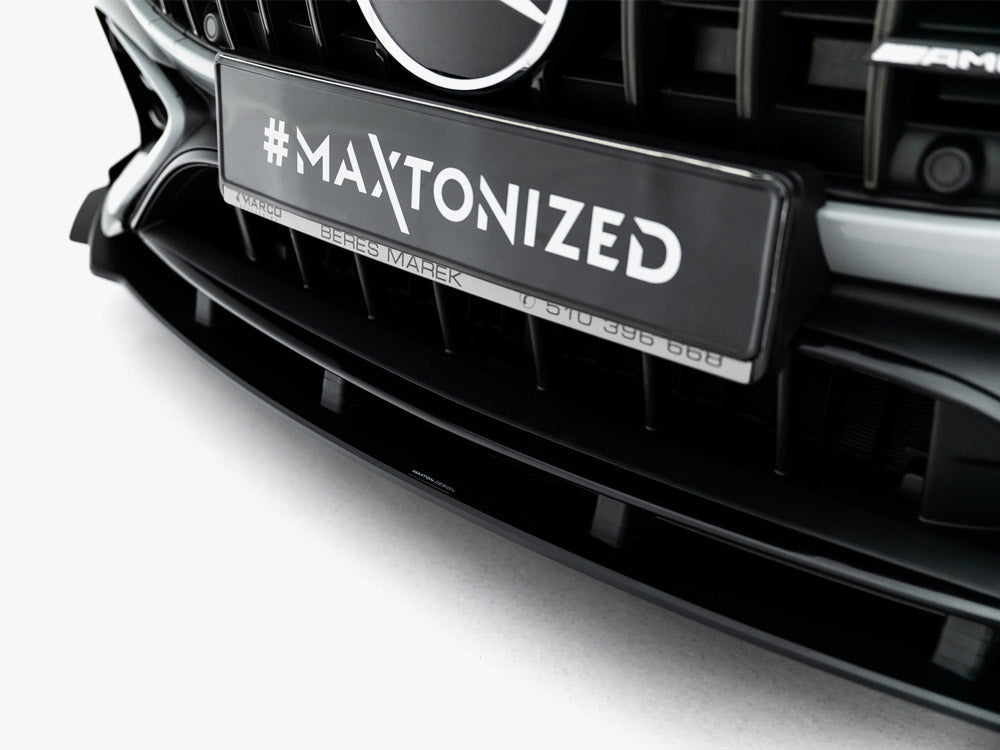 Maxton Design - Street PRO Front Splitter + Flaps Mercedes-AMG CLE 53 Aero C236