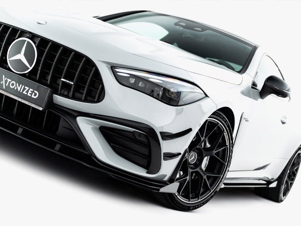 Maxton Design - Street PRO Front Splitter + Flaps Mercedes-AMG CLE 53 Aero C236