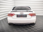 Maxton Design - Rear Valance Audi A5 Sportback 8T Facelift (Version with dual exhausts on one side)