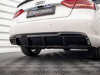 Maxton Design - Rear Valance Audi A5 Sportback 8T Facelift (Version with dual exhausts on one side)