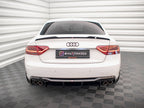Maxton Design - Rear Valance Audi A5 Sportback 8T Facelift (Version with dual exhausts on both sides)