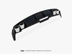 Maxton Design -  Rear Valance + Exhaust Ends Imitation Audi A6 Sedan / Avant C8 / C8 Facelift