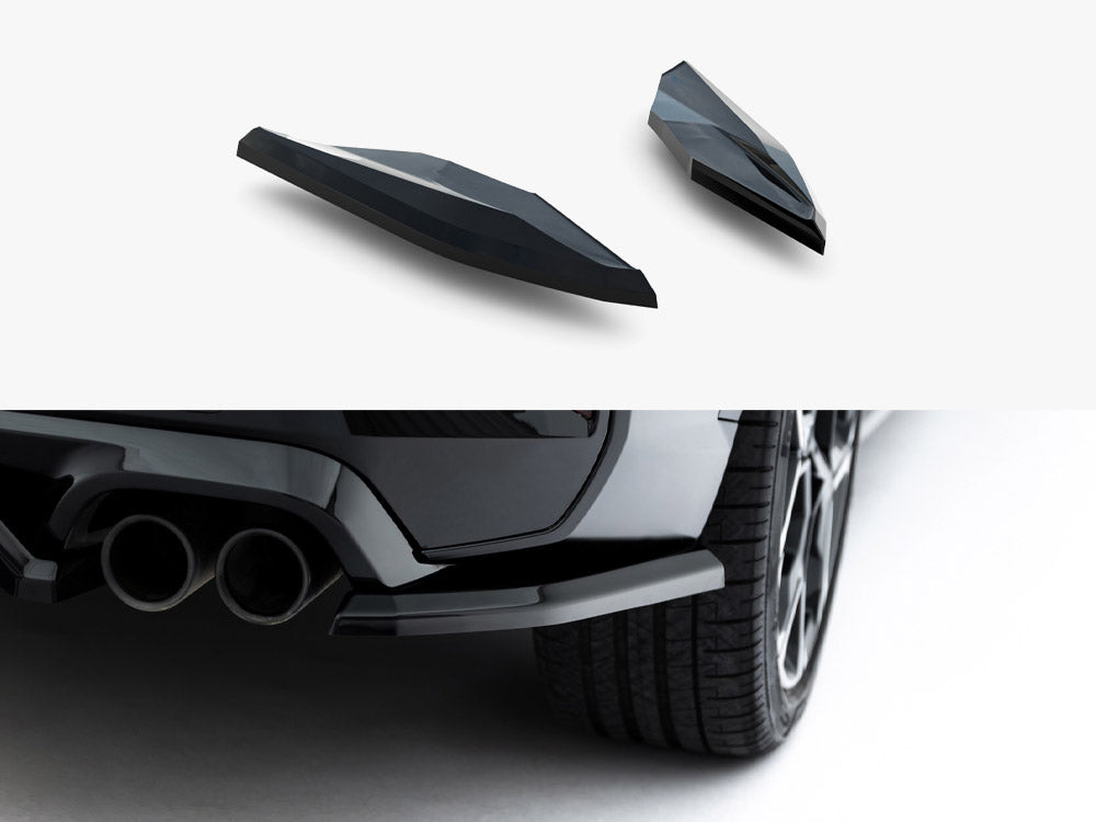 Maxton Design - Rear Side Splitters BMW X1 M35i U11