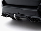 Maxton Design - Rear Splitter (Vertical Bars) BMW X1 M35i U11