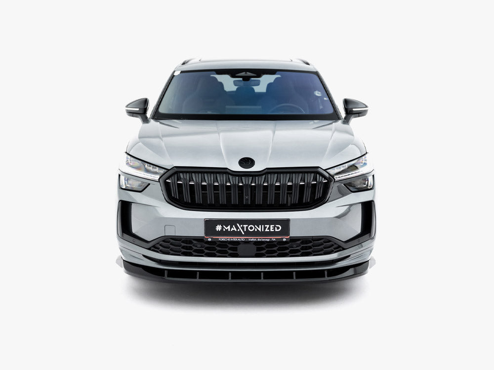 Maxton Design - Front Splitter V.2 Skoda Kodiaq Sportline Mk2
