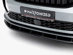 Maxton Design - Front Splitter V.2 Skoda Kodiaq Sportline Mk2