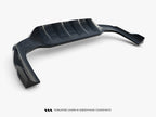 Maxton Design - Rear Splitter (Vertical Bars) Mercedes-Benz GLC Coupe C254
