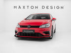 Maxton Design - STREET PRO FRONT SPLITTER V.2 VW GOLF 7 R / R-LINE FACELIFT