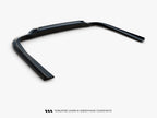 Maxton Design - Rear Splitter (Vertical Bars) Mercedes-Benz S AMG-Line W222 Facelift