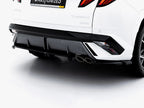 Maxton Design - Rear Splitter (Vertical Bars) Hyundai Tucson N-Line Mk4 Facelift