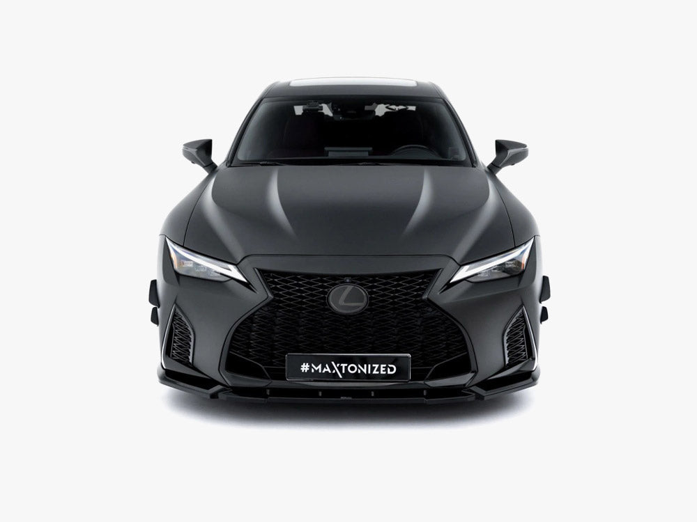 Maxton Design - Front Splitter V.1 Lexus IS 500 Mk3 Facelift 2 (XE30)