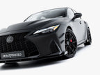 Maxton Design - Street PRO Front Splitter + Flaps Lexus IS 500 Mk3 Facelift 2 (XE30)