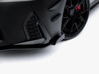 Maxton Design - Street PRO Front Splitter + Flaps Lexus IS 500 Mk3 Facelift 2 (XE30)