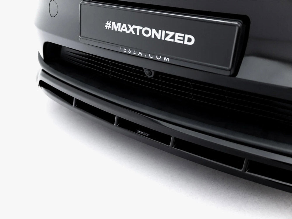 Maxton Design - Front Splitter Tesla Model Y Premium Mk1 Facelift