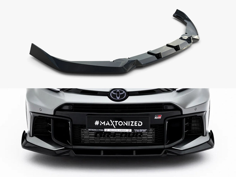 Maxton Design - Front Splitter V.2 Toyota GR Yaris Mk4 Facelift