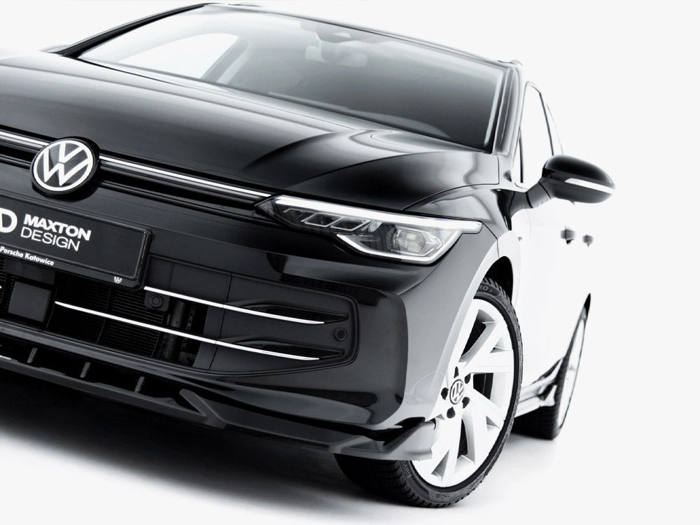 Maxton Design - Front Splitter Volkswagen Golf Variant Mk8 Facelift