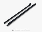 Maxton Design - Side Skirt Diffusers Volkswagen Golf Variant Mk8 Facelift