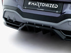 Maxton Design - Rear Splitter (Vertical Bars) V.4 Cupra Terramar Mk1 (Version with towbar)
