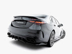 Maxton Design - Rear Splitter (Vertical Bars) Mercedes-AMG C63 Sedan / Estate W206 / S206
