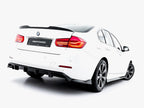 Maxton Design - Rear Splitter (Vertical Bars) BMW 3 Sportline Sedan / Touring F30 / F31