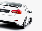 Maxton Design - Rear Splitter (Vertical Bars) BMW 3 Sportline Sedan / Touring F30 / F31