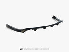 Maxton Design - Rear Splitter (Vertical Bars) BMW 3 Sportline Sedan / Touring F30 / F31
