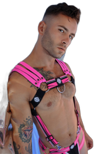 Breedwell Circuit Breaker Body Harness Neon Pink