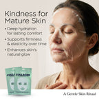 Collagen Hydrating Face Mask - Marine Collagen Sheet Mask - 5 Pack