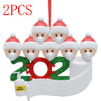 Snowman Christmas tree hanging pendant