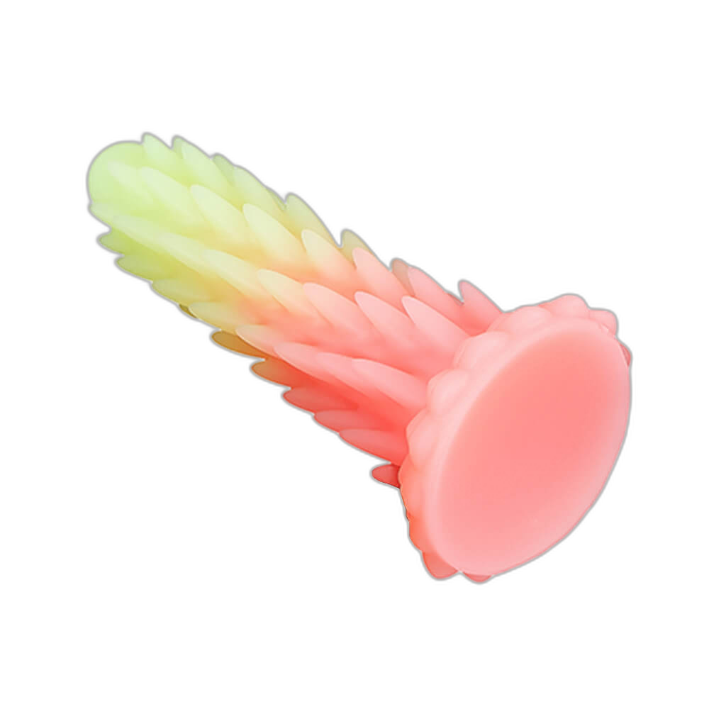 Burr - Spiked Dildo - Glow In The Dark Dildo - Silicone Dildo