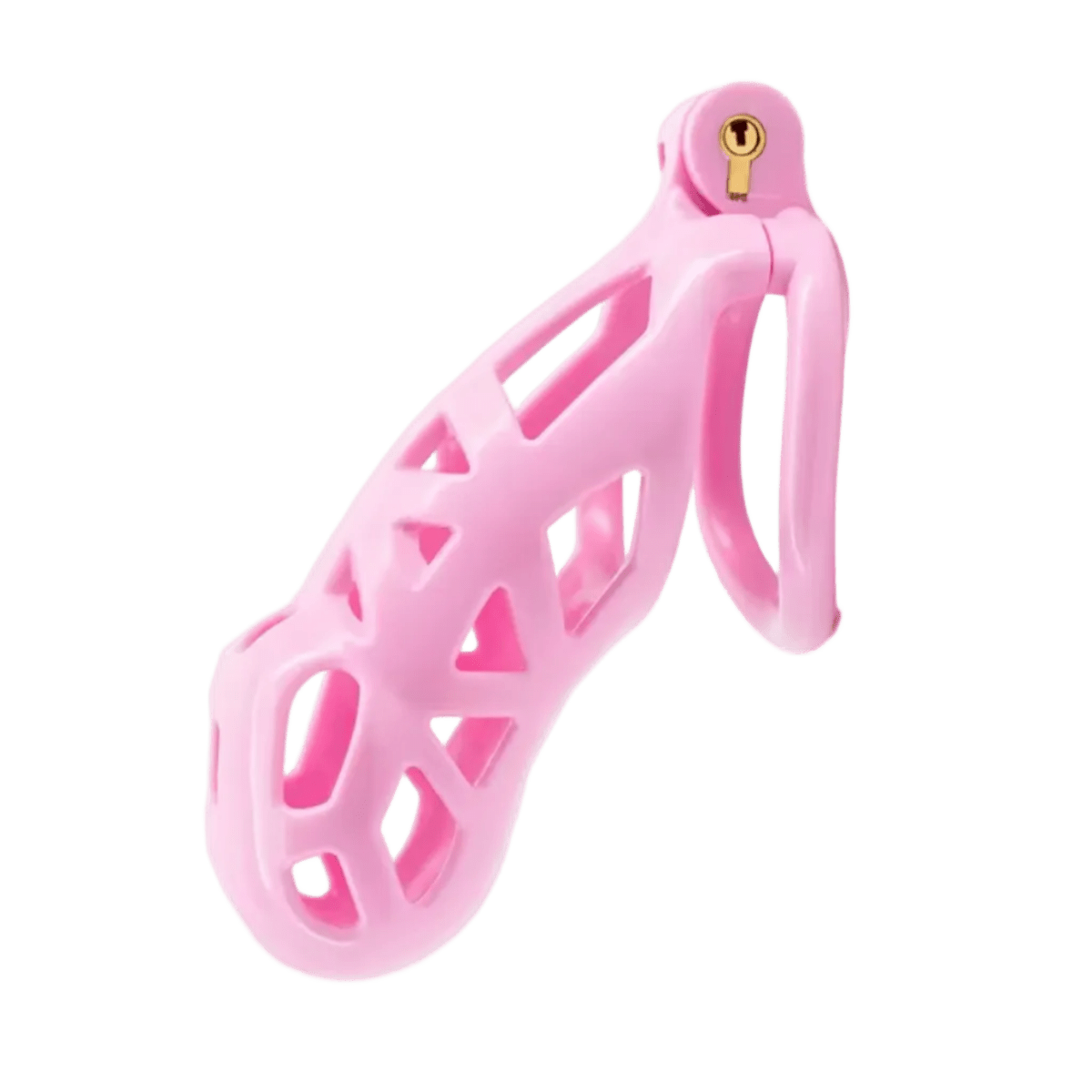 Chastity Cage Sissy Pink