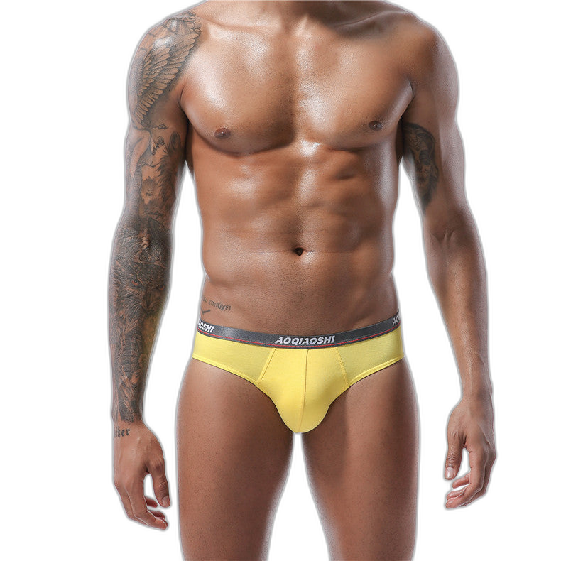 4 Pack Modal U Convex Pouch Seamless Briefs for Men