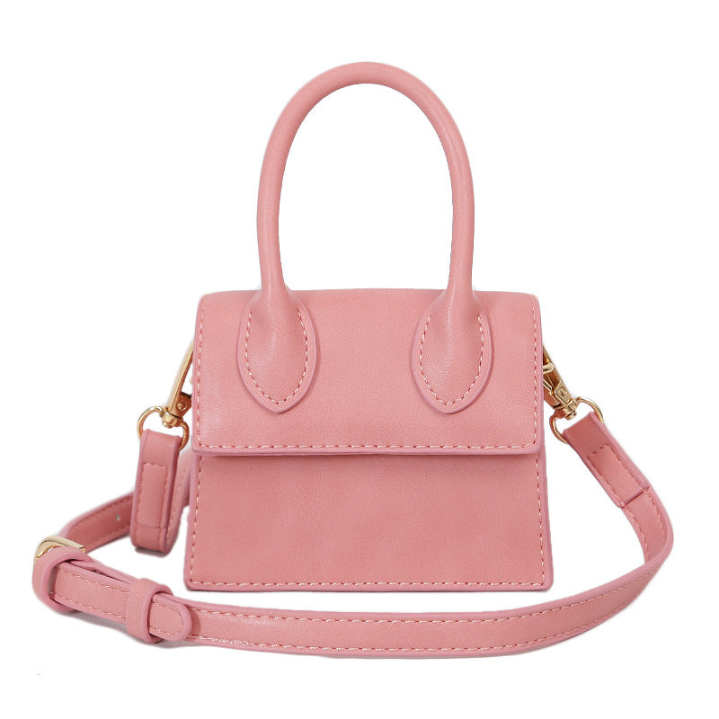 New PU Student Fashion Personality Korean Style Simple Retro Messenger Handbag