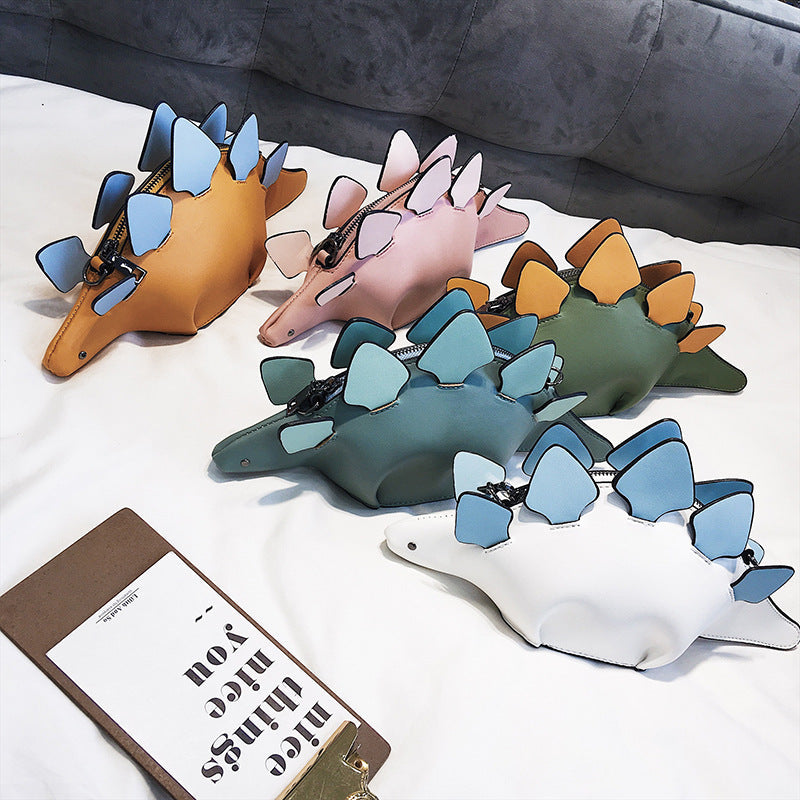 Cartoon Dinosaur Eccentric Personality Mobile Phone Bag