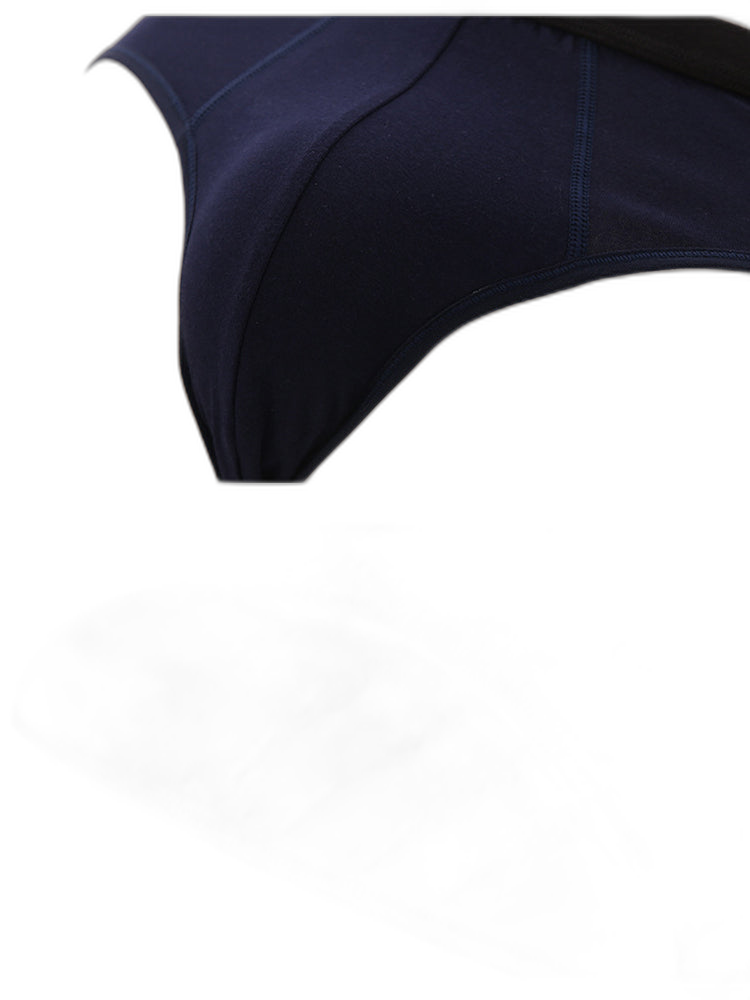 4 Pack Cotton Support U Convex Pouch Briefs