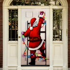 Christmas Curtain Decoration Hanging Cloth Background
