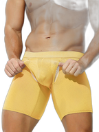 2 Pack Men's Sporty Cut Anti-Chafing Breathable Stretch Fit Midway Briefs