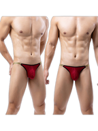 3 Pack Men's Sexy Low-Rise Hip-Lifting Briefs